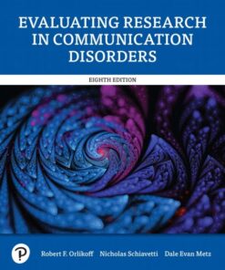 Evaluating Research in Communication Disorders (8th Edition)