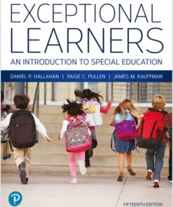 Exceptional Learners: An Introduction to Special Education (15th Edition)