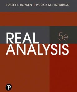 Real Analysis (5th Edition)