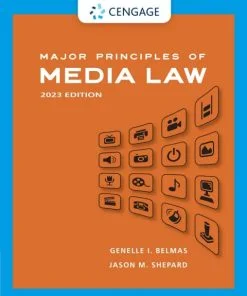 Major Principles of Media Law, 2023 (1st Edition)