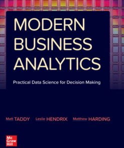 Modern Business Analytics (1st Edition)
