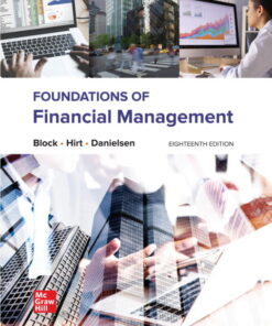 Foundations of Financial Management (18th Edition)