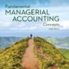 Fundamental Managerial Accounting Concepts (10th Edition)
