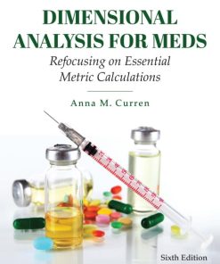 Dimensional Analysis for Meds (6th Edition)