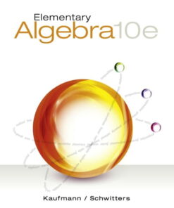 Elementary Algebra (10th Edition)