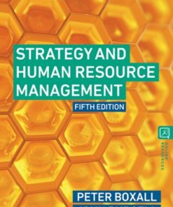 Strategy and Human Resource Management (5th Edition)