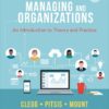 Managing and Organizations (6th Edition) An Introduction to Theory and Practice