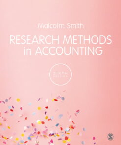 Research Methods in Accounting (6th Edition)