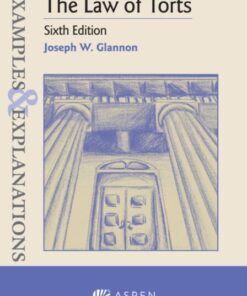 Examples & Explanations for The Law of Torts (6th Edition)