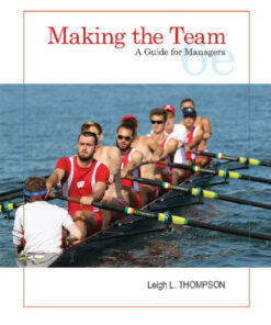 Making the Team: A Guide for Managers - 6th Edition