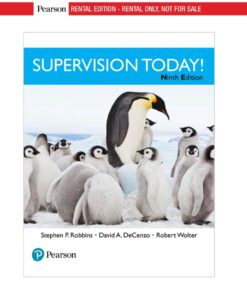 Supervision Today! - 9th Edition