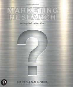 Marketing Research: An Applied Orientation - 7th Edition