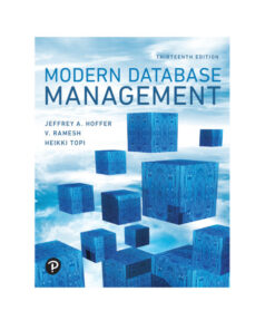Modern Database Management - 13th Edition