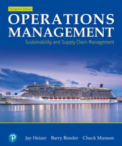 Operations Management - 13th Edition