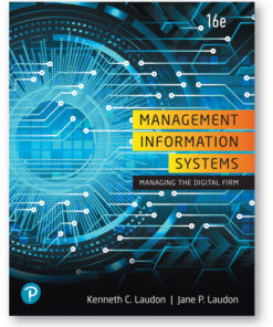 Management Information Systems - 16th Edition