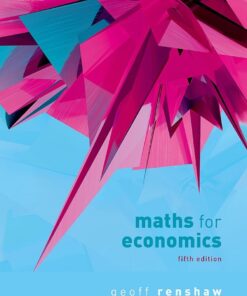 Maths for Economics - 5th Edition