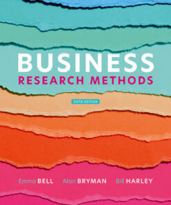 Business Research Methods - 6th Edition