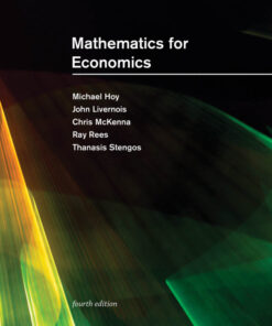 Mathematics for Economics, fourth edition
