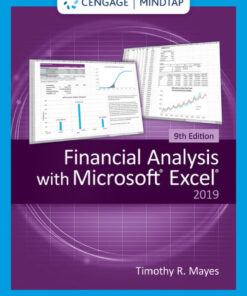 Financial Analysis with Microsoft Excel - 9th Edition