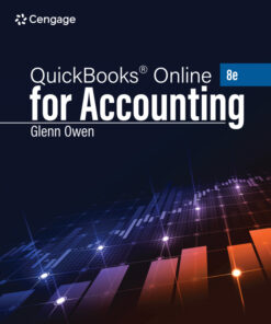 Using QuickBooks Online for Accounting 2025 - 8th Edition