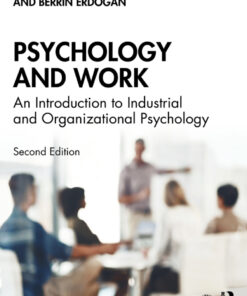 Psychology and Work - 2nd Edition