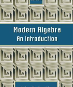 Modern Algebra: An Introduction - 6th Edition