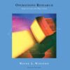 Operations Research: Applications and Algorithms - 4th Edition
