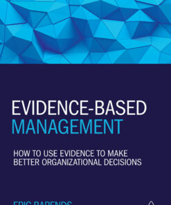 Evidence-Based Management - 1st Edition
