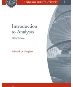 Introduction to Analysis