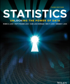 Statistics: Unlocking the Power of Data - 3rd Edition