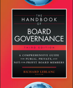 The Handbook of Board Governance - 3rd Edition