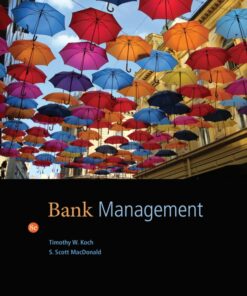 Bank Management - 8th Edition
