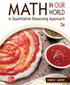 Math in Our World: A Quantitative Reasoning Approach - 2nd Edition
