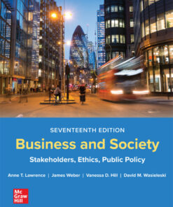 Business and Society - 17th Edition