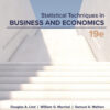 Statistical Techniques in Business and Economics - 19th Edition