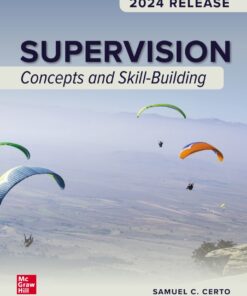 Supervision: Concepts and Skill-Building: 2024 Release