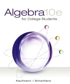 Algebra for College Students - 10th Edition