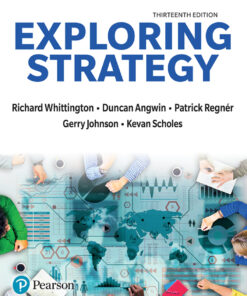 Exploring Strategy, Text Only - 13th Edition