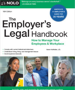 Employer's Legal Handbook - 16th Edition