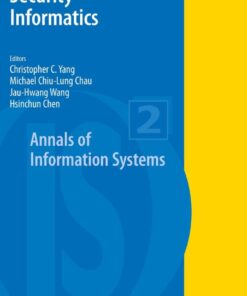 Security Informatics - 1st Edition