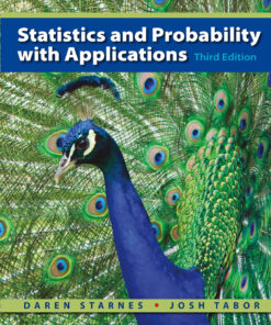 Statistics and Probability with Applications (High School) - 3rd Edition