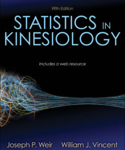 Statistics in Kinesiology - 5th Edition
