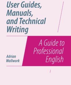 User Guides, Manuals, and Technical Writing
