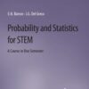 Probability and Statistics for STEM