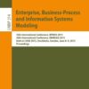 Enterprise, Business-Process and Information Systems Modeling