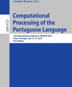 Computational Processing of the Portuguese Language