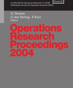 Operations Research Proceedings 2004 - 1st Edition