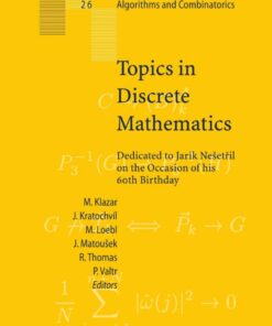 Topics in Discrete Mathematics - 1st Edition