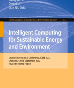 Intelligent Computing for Sustainable Energy and Environment