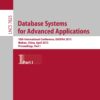 Database Systems for Advanced Applications